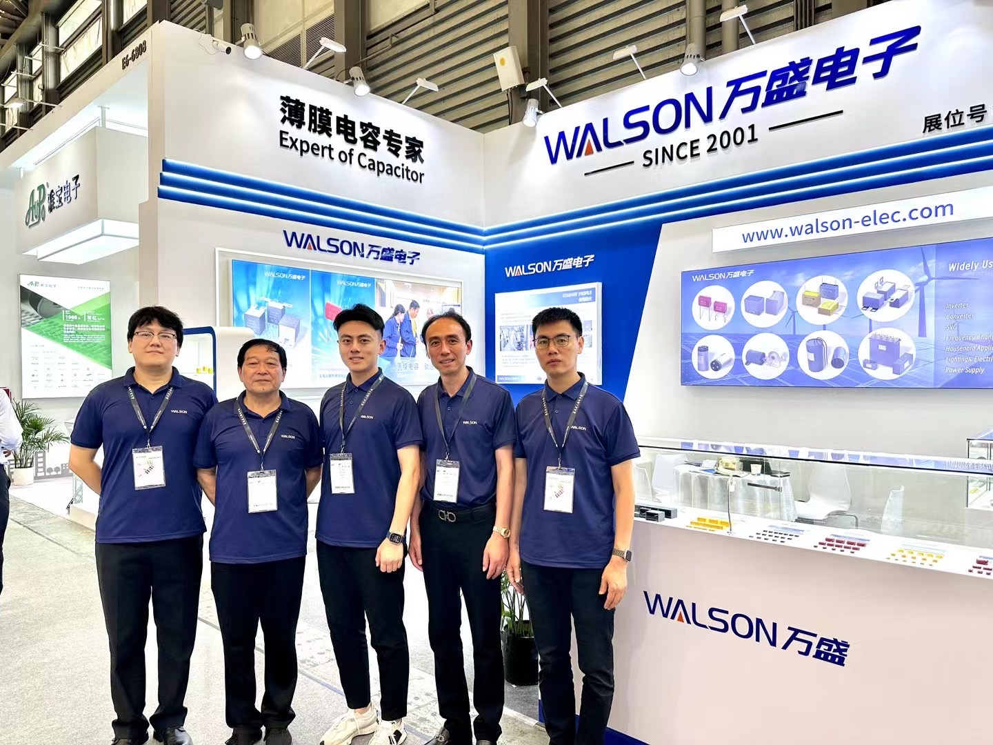 WALSON wziął udział w targach Electronica China 2024 (Szanghaj)